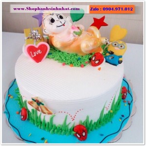 Bánh Sinh Nhật Con Khỉ Tuổi Thân - T12